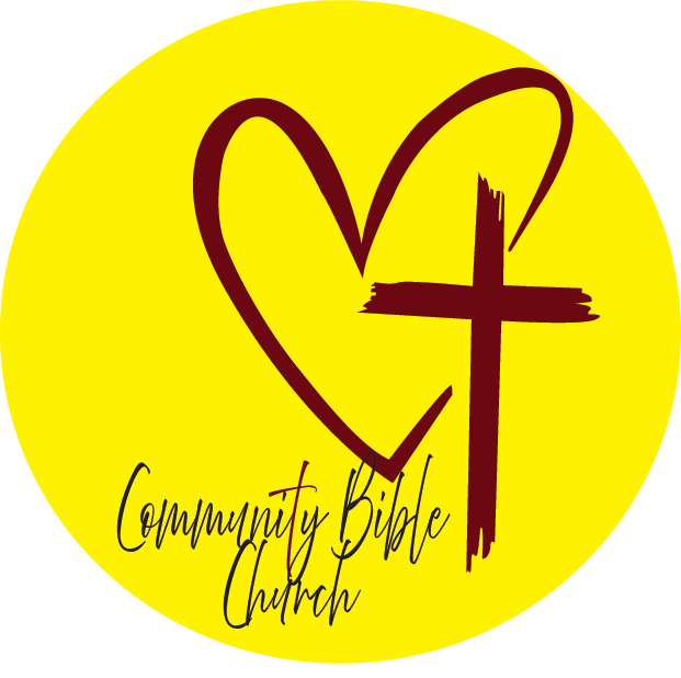 Logo of Community Bible Church, a small but vibrant congregation near Georgetown, Texas. The church is dedicated to heartfelt worship, clear Bible teaching, and serving the local communities of Jarrell, Granger, and Hutto with compassion and purpose.